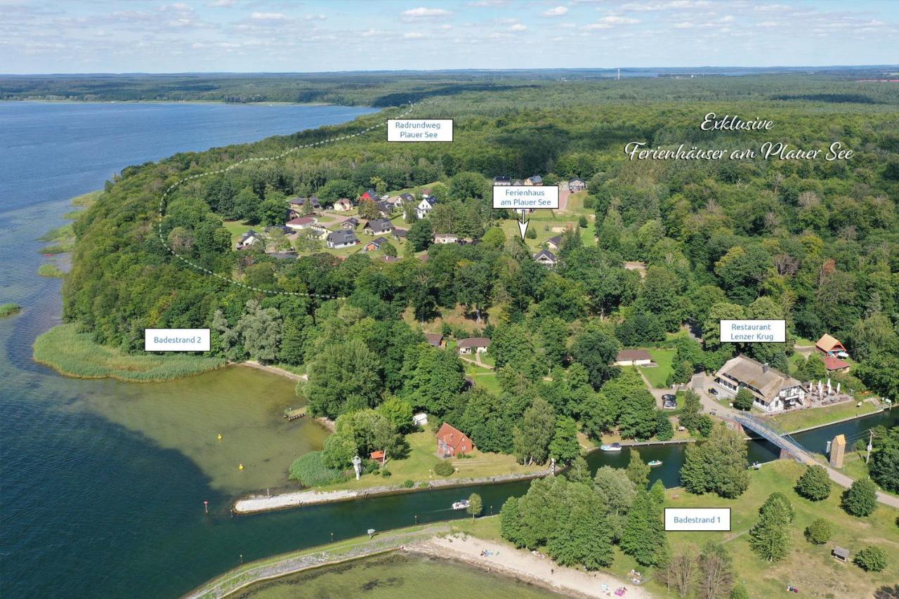 Ferienhaus In Lenz Am Plauer See Malchow  Zewnętrze zdjęcie